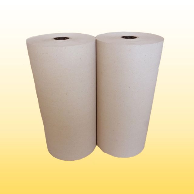 2 Rollen Schrenzpapier Rolle 50 cm x 200 lfm, 100g/m (10 kg/Rolle)